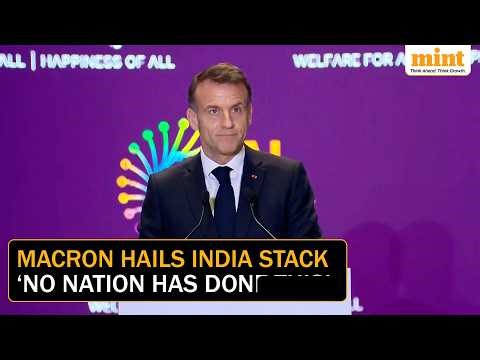 ‘India Built What No Country Has’: Macron Praises India Stack At India AI Impact Summit 2026 | Watch