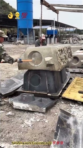 Release concrete steel mold 💥 ll Ingenious working 💯