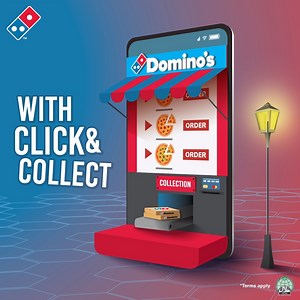Spend more time on the things you love doing. Skip the waiting game when you pre-order #DominosSG pizzas and collect them at your preferred outlets and timing. ⏰ Use our Click & Collect service today and receive a bottle of Coca-Cola for free! Order today at bit.ly/3tHhaoO. 😋 | Domino's Pizza Singapore