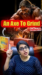 1.2K views | An axe 望 to Grind Idiom Meaning by Origin ✌️ #idioms #ssccgl2025 #trending #viralshort | Neon Classes | Facebook