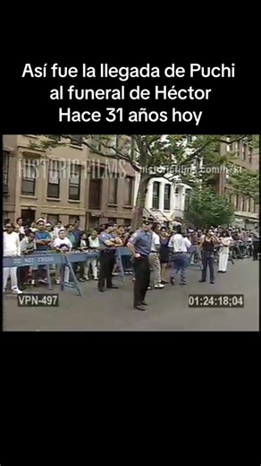 Funeral de Héctor Lavoe: Llegada de Nilda 'Puchi' Roman