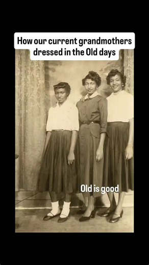 How our current grandmothers dressed decently during their days in the good old days, unlike you girls who dress any how, indeed old is gold. #africa #africantiktok #fypage