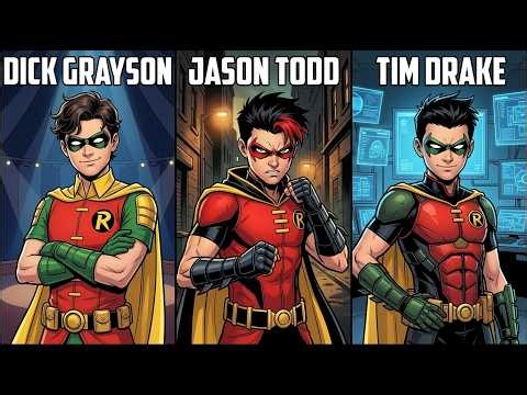 Every Batman's Robin EXPLAINED In Detail