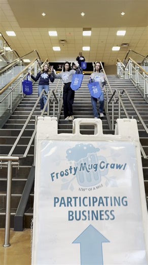 It's baacckkkkk...Join us for the fourth annual Frosty Mug 1/10th of a mile Crawl at the The Shops at West End Feb. 21! Walk, run, jog, crawl, roll (you get the idea) 1/10th of a mile to the finish line and then hop around participating establishments with your event passport to win prizes. Participating establishments include The Loop, Punch Bowl Social, Chi-Chi's, the Lobby Lounge at Marcus West End Cinema, and Reveal Rooftop Bar & Lounge at the AC Hotel. Participants receive an event passport