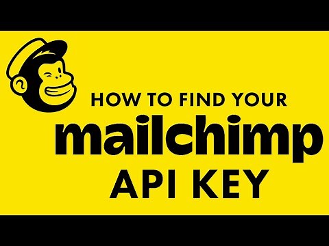 How To Find Your Mailchimp API Key