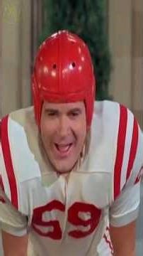 Buddy Ebsen, football uniforms sure get the women! The Beverly Hillbillies, 1965