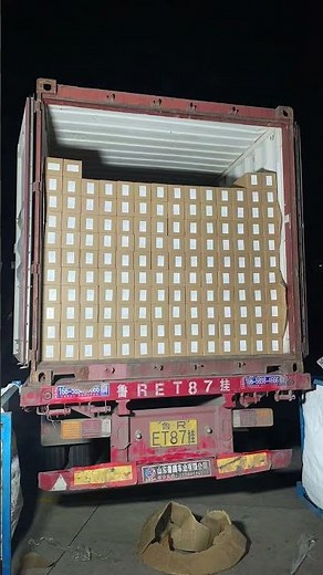 Loading of vinyl and one way vision film by carton box www.derflex.com