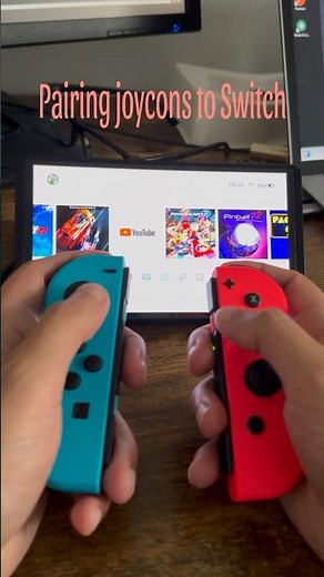 How to connect switch joycons to Switch 2 ! #nintendo #nintendoconsole #switch2 #switcholed #joycon