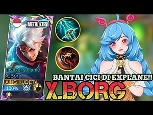 HOW X.BORG FIGHTS CICI IN EXPLANE‼️- BEST BUILD XBORG 2025