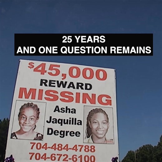 What happened to Asha Degree? 25 years after her disappearance, it's the question her family is still desperate to answer. They open up about the case and the new potential lead. Today at 5 on Channel 9. | WSOC-TV