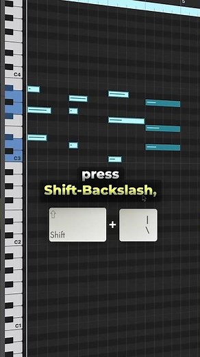 Force legato & remove overlapping notes #logicpro #logicprox #logicprotips #musicproduction #mixing
