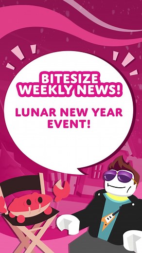 Happy Monday! It's time for the Weekly News 🌙🧧 Lunar New Year Event 🏮 Brand New Mini game & pets! 🎒 Themed Accessories! #robloxadoptme