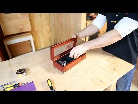 Build a Watch Display Case