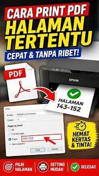 How to Print Specific PDF Pages (Quick & Hassle-Free!) #shorts