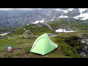 Naturehike Ultraight 2 Tent in Windy Conditions at the Norwegian Fiords