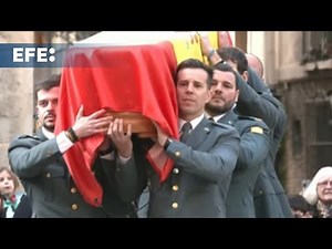 Cadiz and Pamplona bid farewell to the two Civil Guard officers struck by a drug boat.