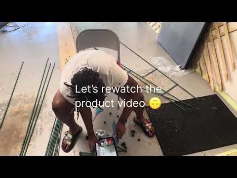 72-in Galvanized Steel Wire Square Tomato Cage Assembly 