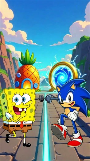 SpongeBob vs Sonic: Who is Stronger?