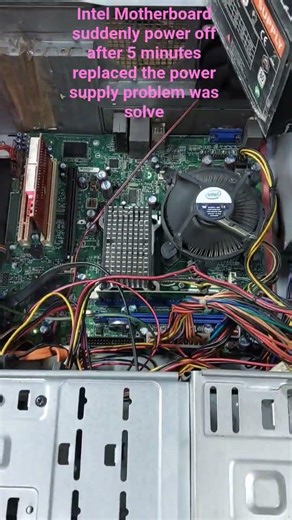 Intel Motherboard suddenly power off #reels #computer #video #viralshorts #viral