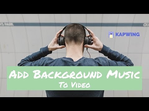 How to Add Background Music to a YouTube Video