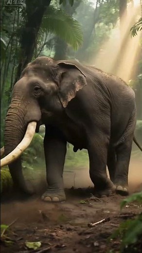 Jungle Miracle: Elephants Work Together to Build a Bridge for Life.