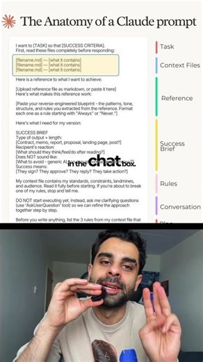 The Anatomy of a Perfect Claude Prompt