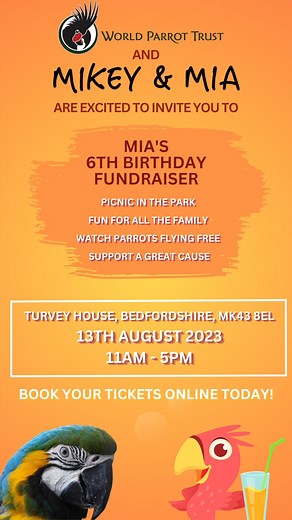 6.6K views · 188 reactions | Join us for the UK’s first public parrot...