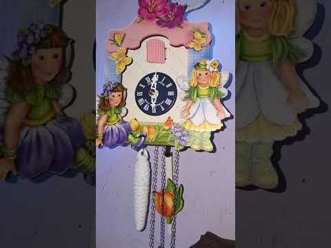 Fairy themed cuckoo clock "Hubert Herr"