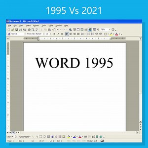 26 years apart and still your most trusted word processor. 😍 What was the first version of Word you used? #Microsoft #TBT #ThrowbackThursday | Microsoft