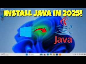 How to Download and Install Java on Windows 11 (Quick & Easy Tutorial 2025)