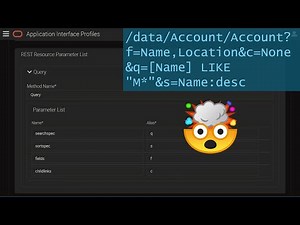 Rest-Along: Using Aliases for Siebel CRM Inbound REST API Query Parameters