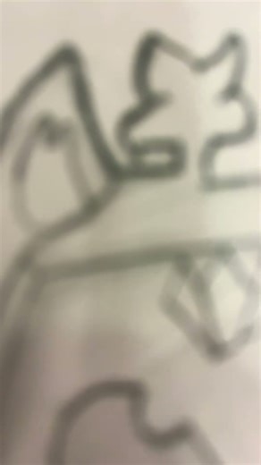 Kitsune drawing in blox fruit #drawing