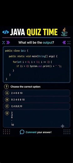 Java Quiz Challenge 🔥 Can You Predict the Output?