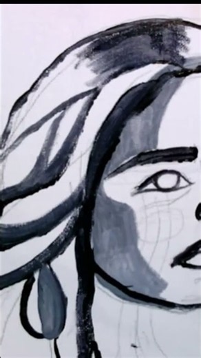Acrylic Collage Short 4
