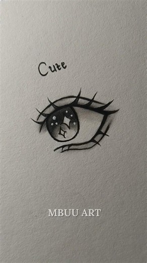 How I draw eyes✏️ (cute,sad,cool) #drawing #tutorial #howtodraw #sketch #art #shorts