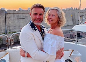 Gary Barlow Marks Wedding Anniversary With Throwback Pics From Day He Met Wife Dawn