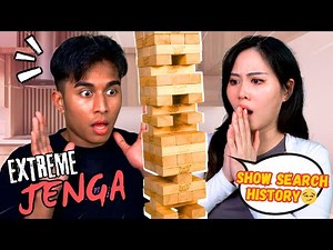 WHO WILL BE THE ULTIMATE LOSER ?! ​【 EXTREME JENGA CHALLENGE 】 ‪@davidmatthew_‬