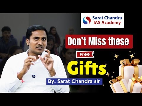 Good news for students preparing for UPSC Prelims by Sarat Chandra IAS Academy