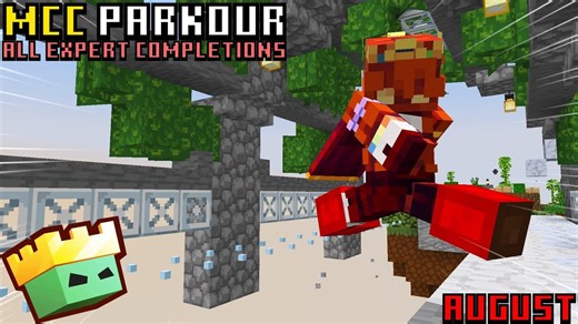 【我的世界跑酷合集】MCCI PKW Dojo 八月 ALL EXPERT 速跑合集 by SandwichLord