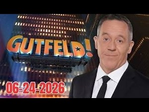 Greg Gutfeld! 6/24/26 FULL END SHOW - Fox June 24, 2026 FULL EPISODE