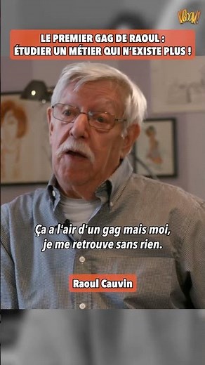 Le premier gag de Raoul Cauvin ? 😁