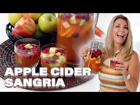 Apple Cider Sangria is the Perfect Fall Cocktail