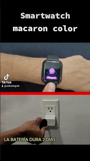 MACARON COLOR SMARTWATCH - See the full review on our channel