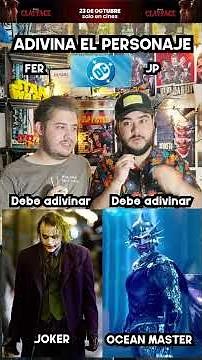 JOKER vs OCEAN MASTER | Guess the DC Comics Character #joker #aquaman #dccomics #batman