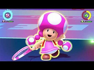 Mario Tennis Aces - Toadette vs Yoshi