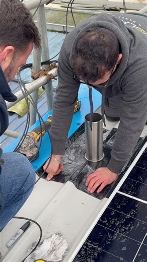 SOLAROSE Fitted Deks Cable Flashing to roof. Safe & waterproof kit. @deksindustrieseuropelimite3952