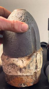 1.1M views · 46K reactions | Watch me preserve this Civil War artillery shell! DISCLAIMER this shell is completely safe, and has been defused and flushed by a professional. ##fyp##americancivilwar##savinghistory##relics##satisfy | Endless search | Facebook