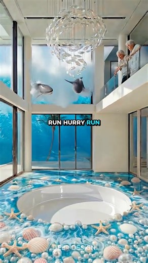 Living Room or Ocean Floor? The Ultimate Shark Tank Renovation 😱🦈