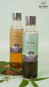 Transform your haircare routine this monsoon with Dasabuti Hair Oil! 🌿 Our unique blend of herbs and oils deeply nourishes the scalp, helps prevent hair fall, and protects your hair from monsoon humidity — leaving you with strong, lustrous locks. | Nat Habit