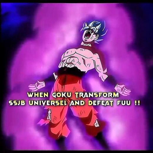 Goku Transforms Universal SSB and Destroys Fuu 🔥 | Dragon Ball Super Edit.
